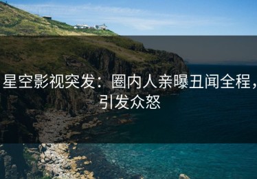 星空影视突发：圈内人亲曝丑闻全程，引发众怒