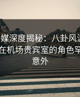 蜜桃传媒深度揭秘：八卦风波背后，圈内人在机场贵宾室的角色罕见令人意外